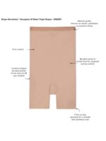 Bonded panels that wrap around the sides and the bottom of the cups provide targeted support and lift for PENDULOUS BREASTS. (4)
