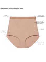 Bonded panels that wrap around the sides and the bottom of the cups provide targeted support and lift for PENDULOUS BREASTS. (6)