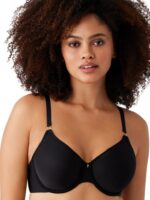 d10e6e7aWacoal SIMPLY DONE SPACER BRA 853393 black front plus size sports bras__55587