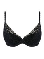 WE148003-BLK-cut-Wacoal-Lingerie-Raffine-Black-Plunge-Push-Up-Bra-1